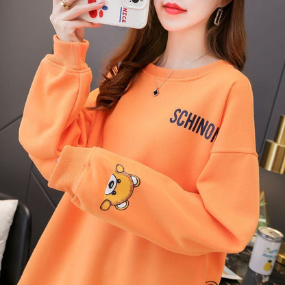 絶対流行 キュート カジュアル 上質 スウェットE-6818