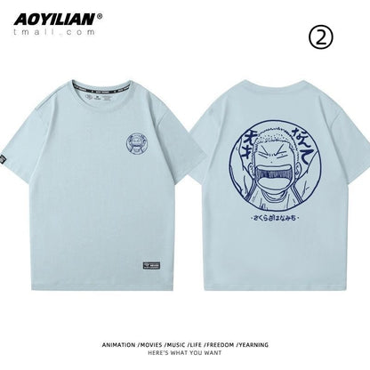 好感度UP　絶対流行　着回し力抜群　おすすめ プリントロゴ 半袖 Tシャツ-A2469