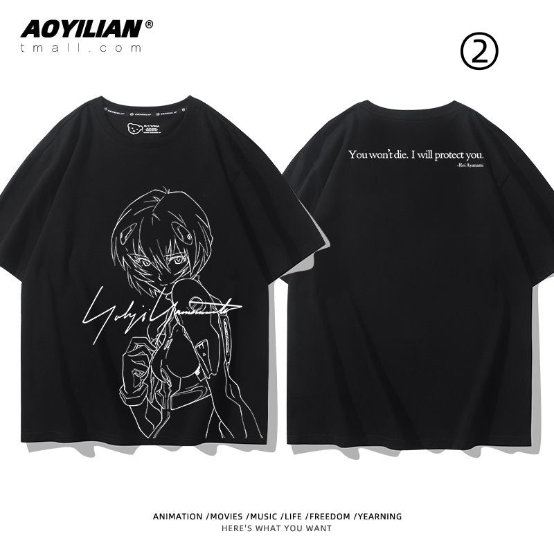 売り切れ必至　着回し力抜群　おすすめ プリントロゴ 半袖 Tシャツ-A2531