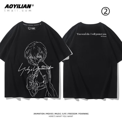 売り切れ必至　着回し力抜群　おすすめ プリントロゴ 半袖 Tシャツ-A2531