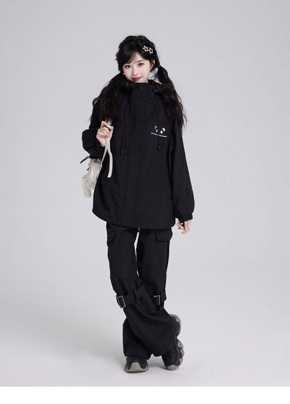 超人気商品 マウンテンジャケット全2色 パンダロゴ 男女兼用 コート E-4794