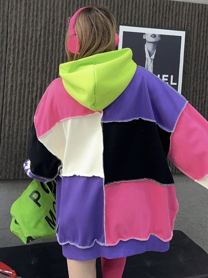 【ランキングNO.5】3回あと払い可能です！超人気  ファッション ルーズスウェットE-5622