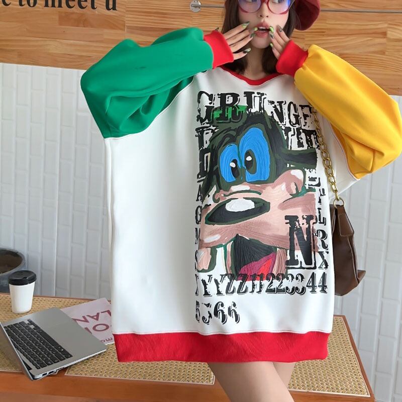 今季マストバイ 個性派 ファッション 上質スウェットE-5281