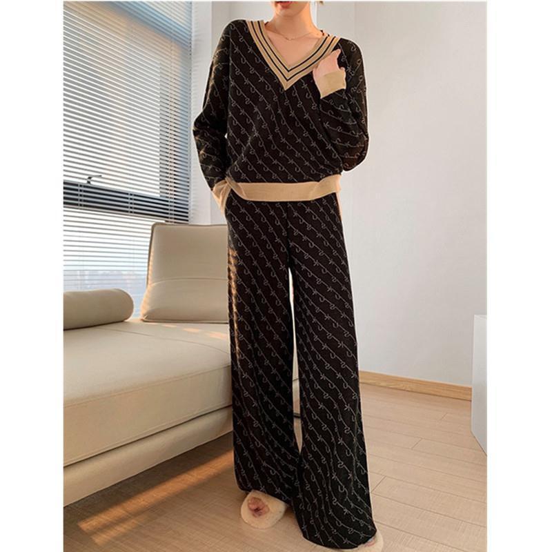 今季マストバイ おしゃれ度高め 好感度UP 着心地良い トップス+パンツセット E-10867