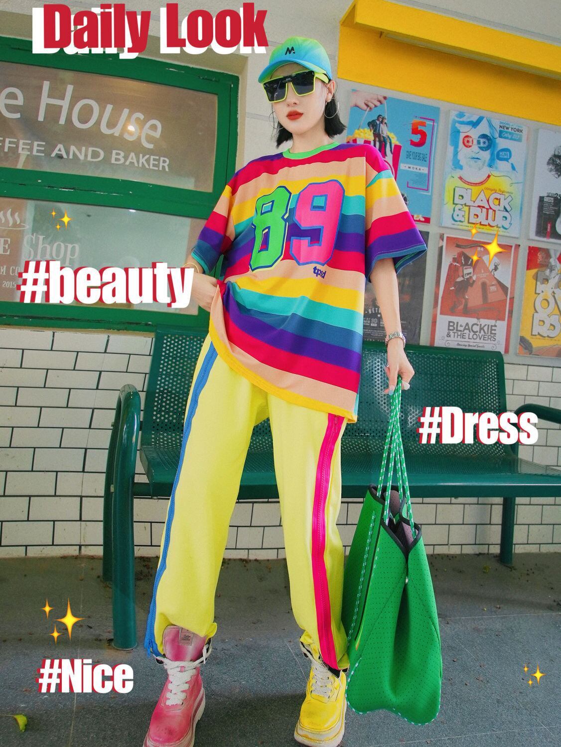 大活躍 ファッション 超人気 個性派 ルーズ 半袖シャツE-6758