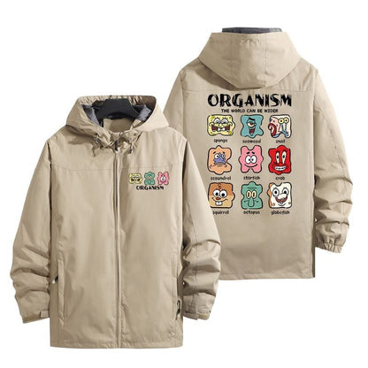 【人気商品再入荷】おすすめ 防寒  撥水加工 バックビッグロゴ 男女兼用 6色展開 マウンテンパーカー E-12732