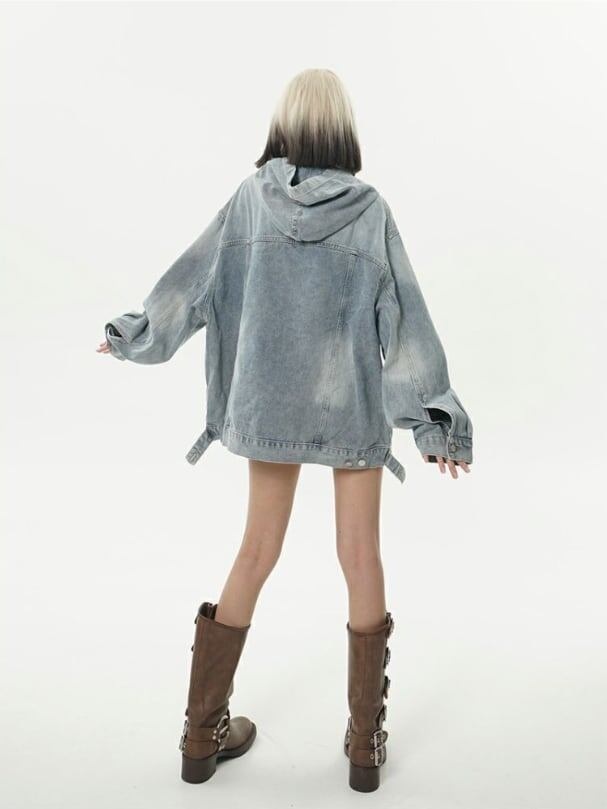 絶対流行 アバンギャルド 個性派 パーカーE-6358