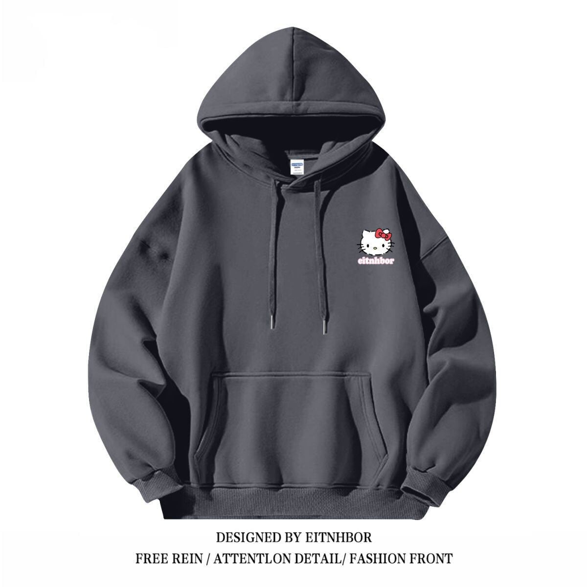 絶対流行 スタイルアップ 話題沸騰中 カジュアル プリント 5色選択 パーカーE-11003