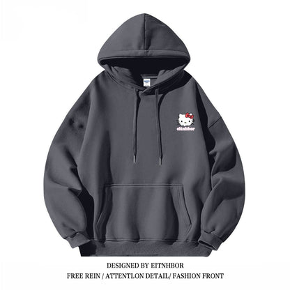 絶対流行 スタイルアップ 話題沸騰中 カジュアル プリント 5色選択 パーカーE-11003