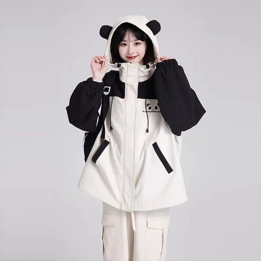 超人気商品 マウンテンジャケット全2色 パンダロゴ 男女兼用 コート E-4794