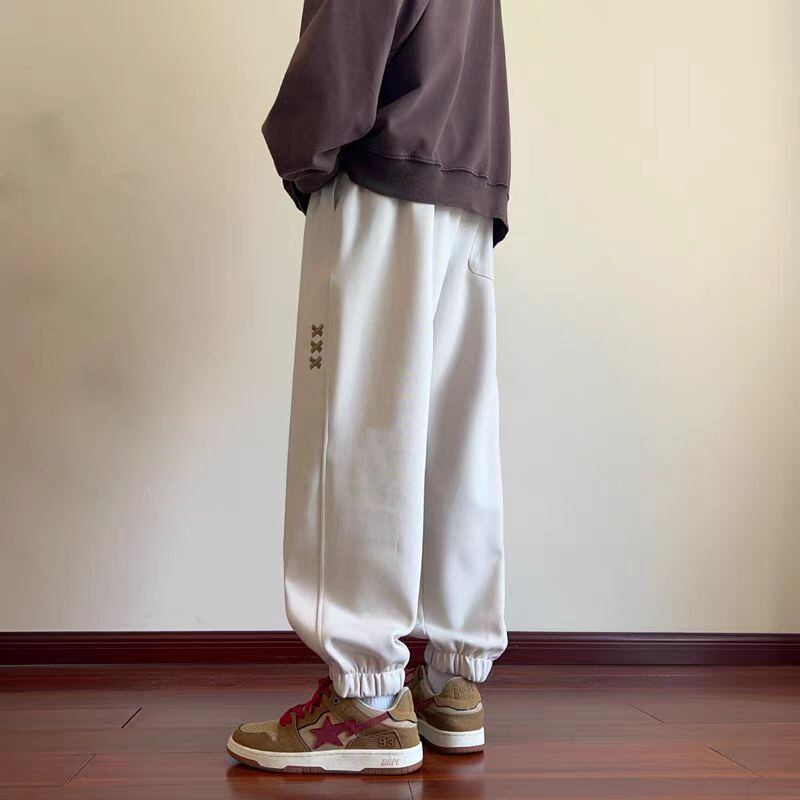 流行新作 肌触り抜群 目を奪われる カジュアル 3色選択 ジョガーパンツ E-9591