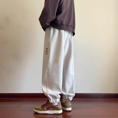 流行新作 肌触り抜群 目を奪われる カジュアル 3色選択 ジョガーパンツ E-9591