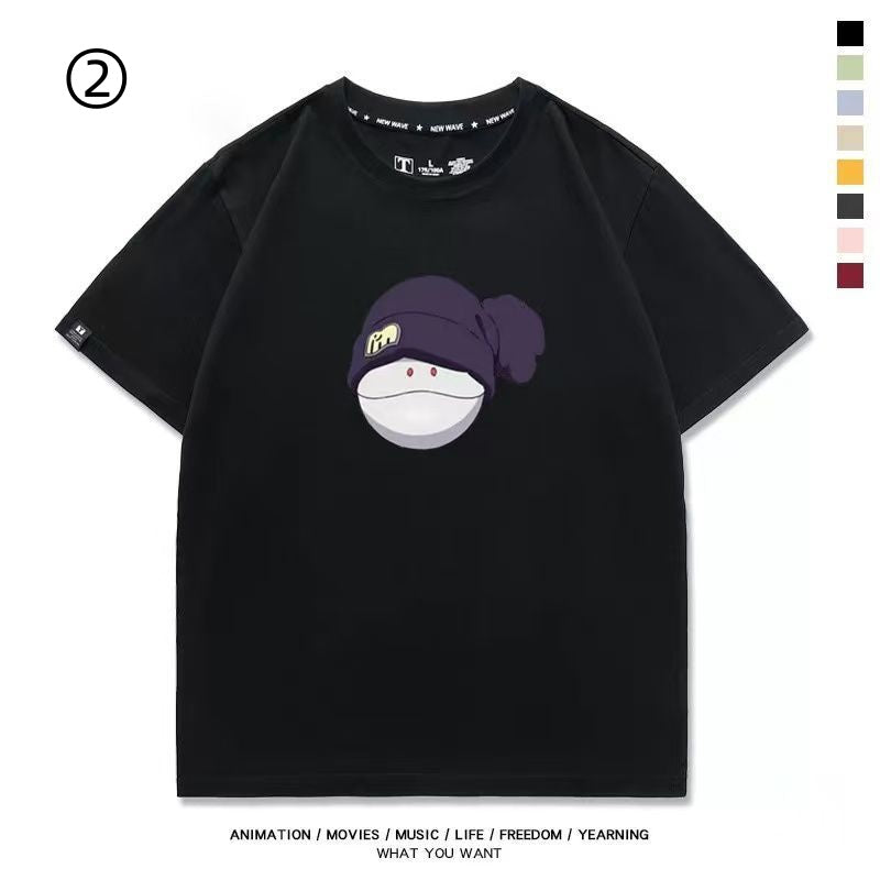 【人気ランキングNO.3】シンプル　おすすめ プリントロゴ 半袖 Tシャツ-A2628