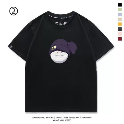 【人気ランキングNO.3】シンプル　おすすめ プリントロゴ 半袖 Tシャツ-A2628