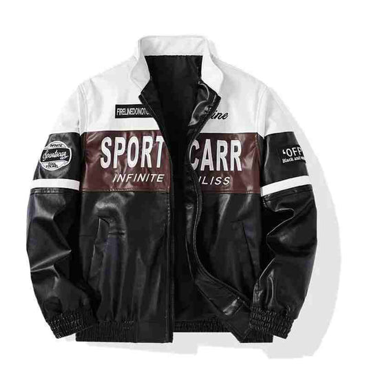 大人可愛い 早い者勝ち カジュアル 共3色 男女兼用  レザー ジャケットE-12426