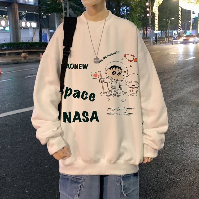 【裏起毛】大活躍 スウェット全3色 英字ロゴ 男女兼用E-4631