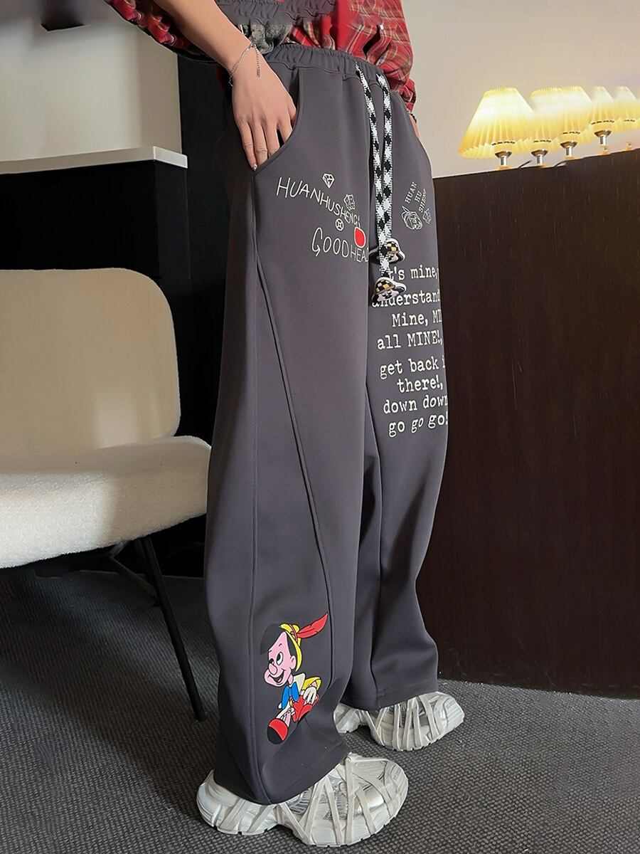 絶対欲しい プラスベルベット ファッション感満々 4色選択 パンツE-10474