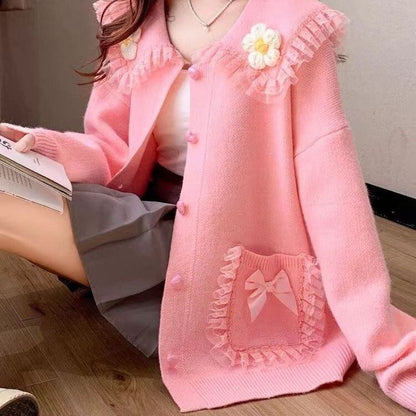 美人度アップ スタイルアップ効果抜群 ファッション感満々 高見えデザイン 4色選択 ニットトップスE-9858