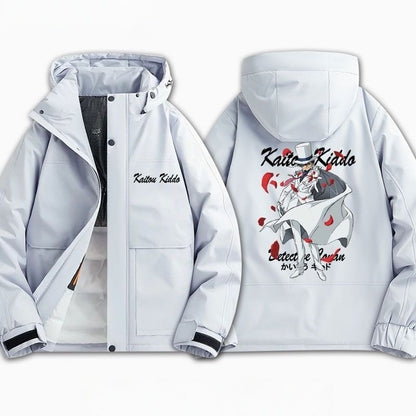 【中綿】人気爆発中 絶対欲しい 冬服 防寒 暖かい 撥水加工男女兼用 4色展開 中綿フード付きジャケットE-12614