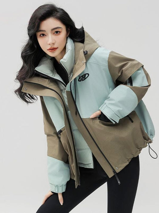 好感度UP 脱着可能ボアライナー付き 暖かい 3way マウンテンジャケットE-10038