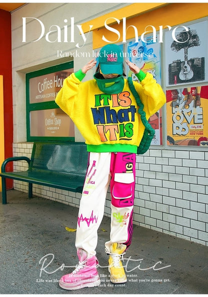 デザイン性抜群 カジュアル アバンギャルド 保温 防風 防寒 3種選択 パーカーE-9991