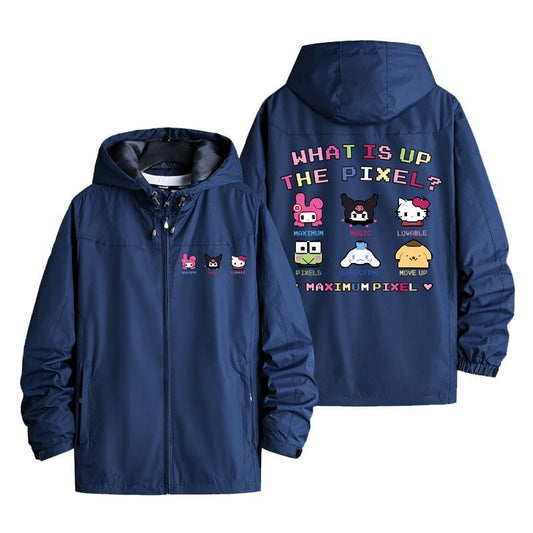 【人気商品再入荷】大好評 防寒  撥水加工 プリントロゴ 男女兼用 3色展開 マウンテンパーカー E-12792