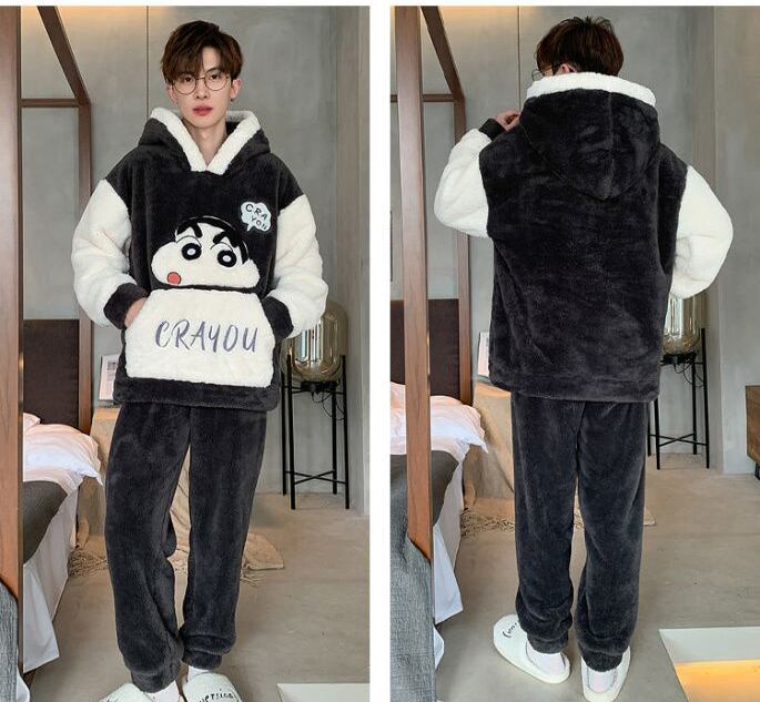 売り切れ必至 肌触り抜群 スタイルアップ効果抜群 3種選択 サンゴフリース パジャマ E-9796