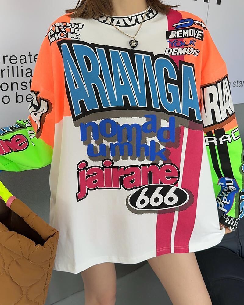 【人気急上昇中！】今季マストバイ 個性派 カジュアル スウェット男女兼用E-6511