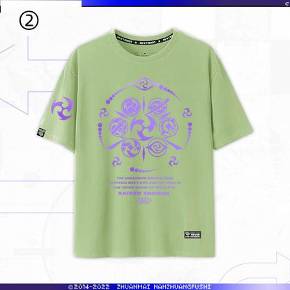 大好評　着回し力抜群　おすすめ プリントロゴ 半袖 Tシャツ-A2441