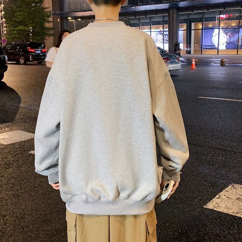 【裏起毛】大活躍 スウェット全3色 英字ロゴ 男女兼用E-4631