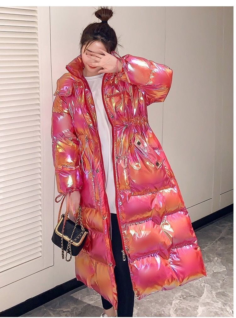 大人可愛い 海外トレンド上質 ファッション 2色 ダウンジャケット E-10321