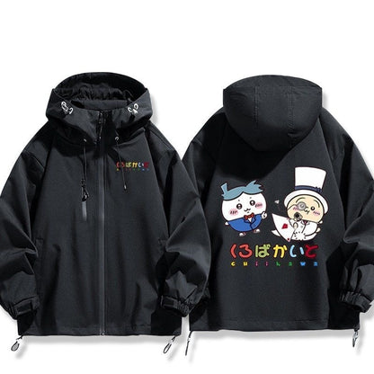 定番シンプル  防寒  撥水加工 バックビッグロゴ 男女兼用 3色展開 マウンテンパーカー E-12702