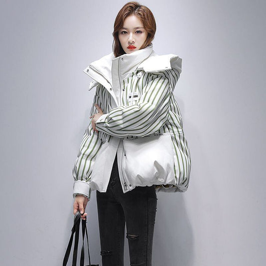 圧倒的セクシー フード付きジッパーコート 4色選択 E-10052