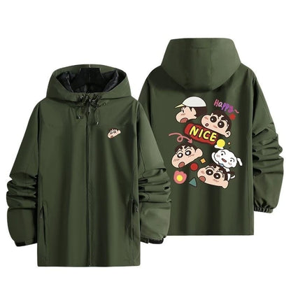 人気爆発中 期間限定 防寒  撥水加工 バックビッグロゴ 男女兼用 6色展開 マウンテンパーカー E-12719