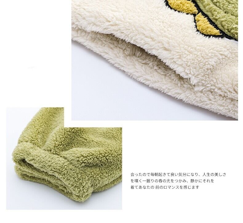 大活躍 3種選択 柔らかくて優しい印象 サンゴフリース カップル パジャマE-10005