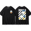 男女兼用 プリント 半袖 Tシャツ E-13187