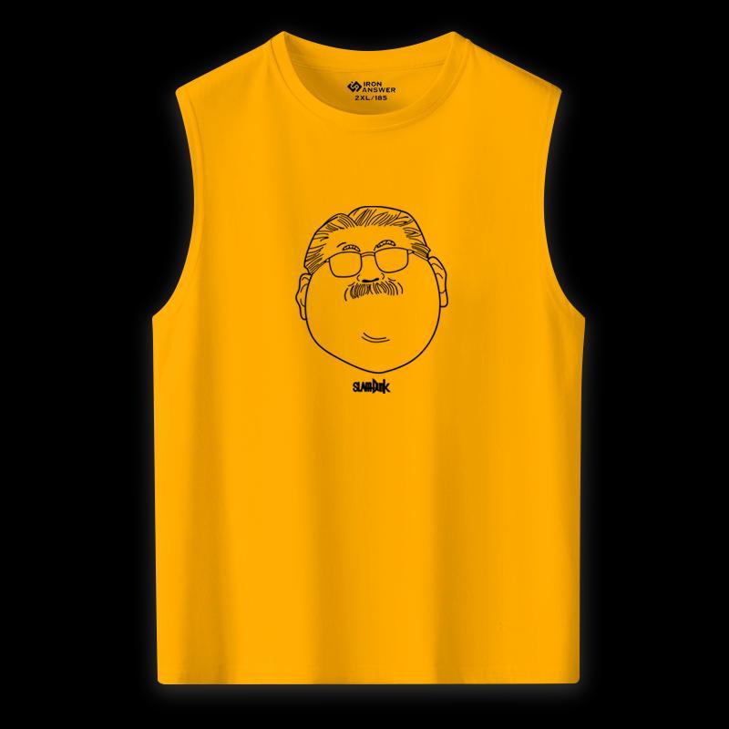 売れ筋　美人度アップ 　おすすめ プリントロゴ 袖なし Tシャツ-A2664