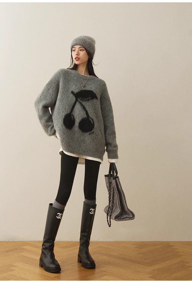 優しい雰囲気 着心地良い デザイン カジュアル スウェットE-10206