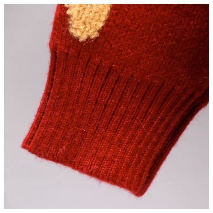 話題沸騰中 高見えデザイン スタイルアップ 3色選択 ニットトップスE-9994