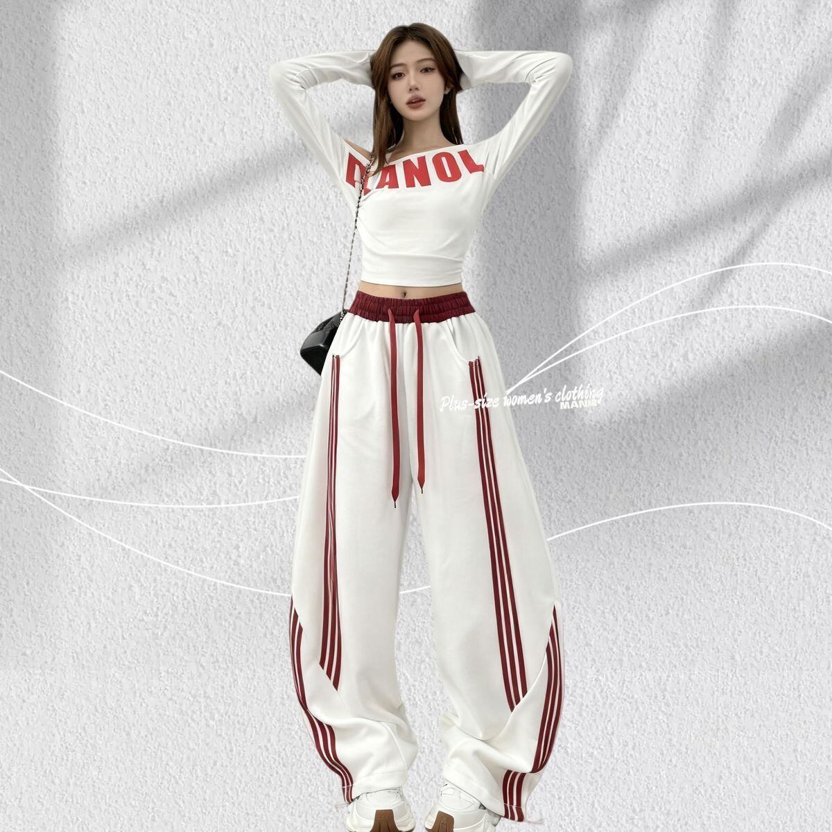 定番シンプル 絶対欲しい 切り替え 個性的なデザイン 5色選択 スポーツスウェットパンツE-12477