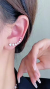 高級感溢れる 清純甘くて女子力UP 美感いっぱい ピアス アクセサリーE-12422