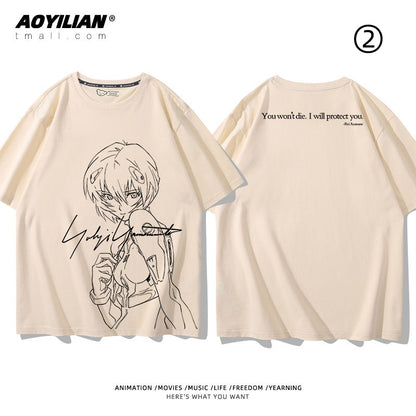 売り切れ必至　着回し力抜群　おすすめ プリントロゴ 半袖 Tシャツ-A2531