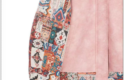 柔らかくて優しい印象 ラムフリース カジュアル コート ダウンジャケットE-10072