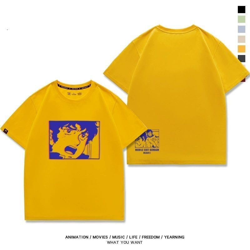 今季マストバイ  好感度UP  売れ筋   おすすめ プリントロゴ 半袖 Tシャツ-A2564