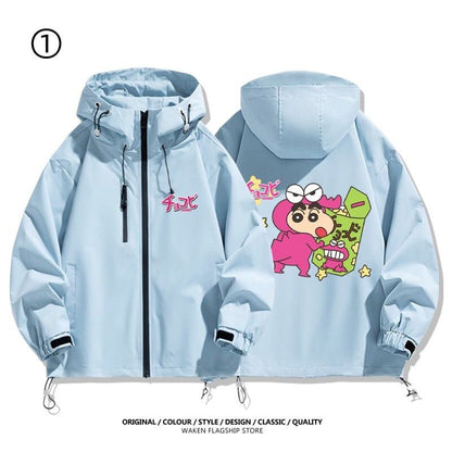 絶対欲しい  新作可愛いトラ柄プリント３色 マウンテンパーカーE-10821