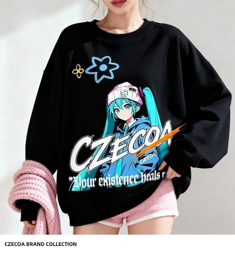 スウィート 大人可愛い アバンギャルド  早い者勝ち カジュアル スウェットE-12288