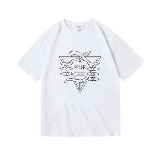 大人可愛い　激安セール 売り切れ必至 おすすめ プリントロゴ 半袖 Tシャツ-A2383