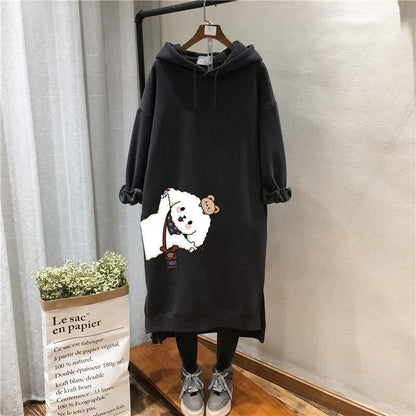 【裏起毛】大人可愛い ファッション 快適トップス プラスベルベット 3色 パーカー E-6858