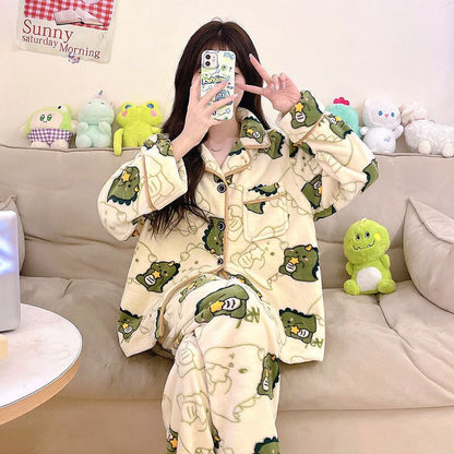 絶対欲しい 上質 キュート 男女兼用 パジャマE-6820