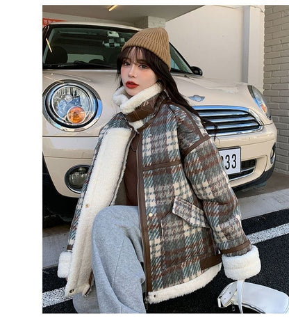 売り切れ必至 レトロ ファッション 知的 コート 3色 E-5585